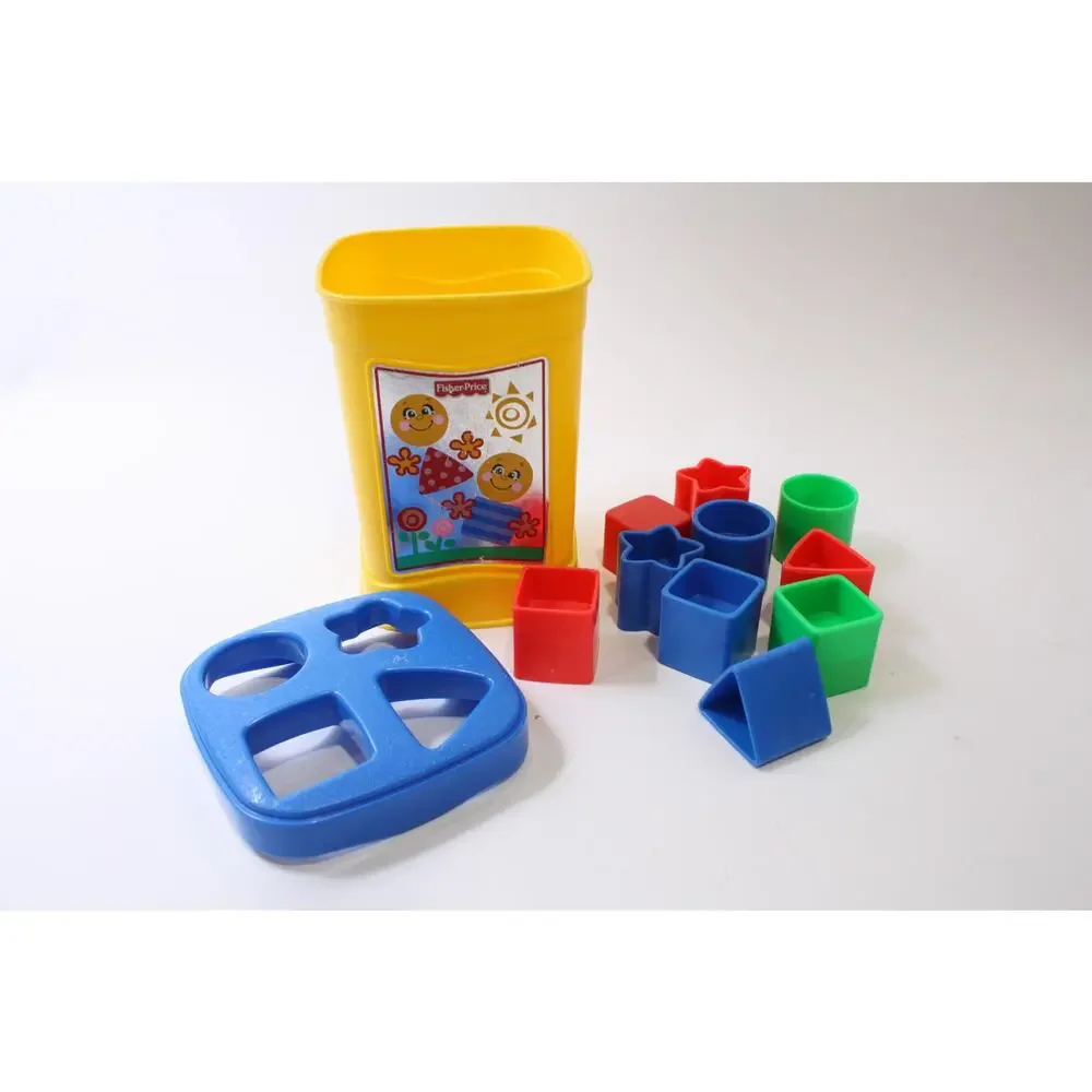 Fisher-Price, Shape Sorter, Small, Activity Toy, Vintage, ~ 250507-WH 231